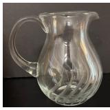 MB - Colony Glass Flame Collection Bowl and Pitcher Set