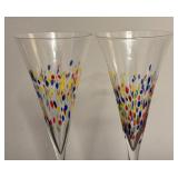 O - Confetti Style Tall Stemware