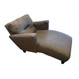 LR - Upholstered Chaise Lounge Chair with Cushion