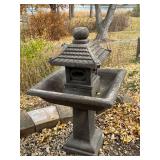 Japanese-Style Concrete Garden LanternÂ 