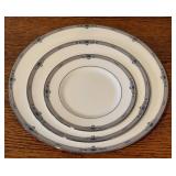 LR - Set of 27 Wedgwood Amherst Bone China Plates - Dinner, Salad, and Bread