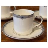 LR - Set of 27 Wedgwood Amherst Bone China Plates - Dinner, Salad, and Bread