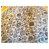 World Rug Traders Persian Style Round Area Rug 94 Inch Floral Pattern