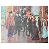 Framed Replica Jean Beraud 