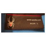 Spyder Full-Zip Fleece Jacket Blue and Black Size Large