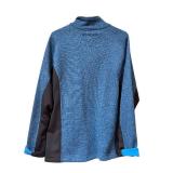 Spyder Full-Zip Fleece Jacket Blue and Black Size Large