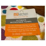 K - MÜkitchen Microfiber Kitchen Cloth and Towel Set with Scrubbers