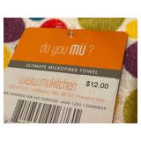 K - MÜkitchen Microfiber Kitchen Cloth and Towel Set with Scrubbers