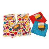 K - MÜkitchen Microfiber Kitchen Cloth and Towel Set with Scrubbers