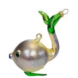 Christopher Radko Glass Fish Christmas Ornament