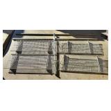 G - Metal Shelving Unit System with 7 Shelves (34 in, 36 in, 40 in)