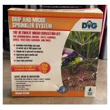 G - DIG Model GE200 Drip and Micro Sprinkler System 124 Piece Kit