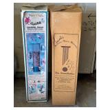 G - Squirrel Proof Bird Feeder and Grandfather Musical Windchime Set