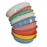 LR - Set of 9 Fiesta 7-Inch Bowls Assorted Colors