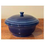 LR - Blue Ceramic Lidded Casserole Dish