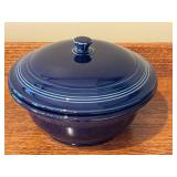 LR - Blue Ceramic Lidded Casserole Dish