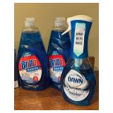 K - Bulk Lot of Dawn and Brillo Dishwashing Supplies with Powerwash Starter Kit