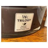 K - Decorative Candle Collection with WoodWick Trilogy, Mason Jar Candles, and Candle Holder