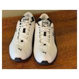 Puma Turin Running Shoes Size 10.5 US White and Black