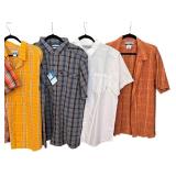 LNDR - Set of 6 Columbia Short Sleeve Shirts Size Large Assorted Colors