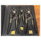 MBR - Craftsman Professional Robo Grip Three Piece Pliers Set with Guards