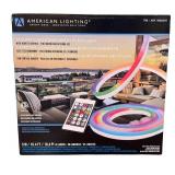 2 American Lighting Color Changing Neon Flex Light Kits with Remote Control, 16.4ft Each