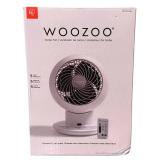 Woozoo Globe Fan with Multi-Directional Oscillation and Remote