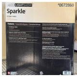 G - Set of 3 Sparkle LED LightShow Pathway Stakes