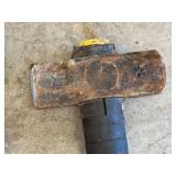 2 Heavy Duty Sledgehammers with Wood and Fiberglass Handles
