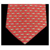 Set of 2 Vineyard Vines Silk Ties Shark and Whale Pattern