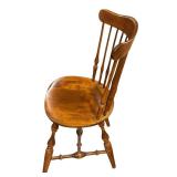 LR - Nichols & Stone Wooden Windsor Dining Chair