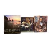 Collection of 3 Art Books: Leningrad Art & Architecture, The Louvre and the Masterpiece, Cezanne to Picasso