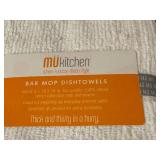 MÜKitchen Kitchen Towel Set Including Bar Mop Dishtowels, Cotton Dishcloths, and Microfiber Towel