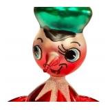 Soffieria De Carlini Italian Pinocchio Christmas Ornament