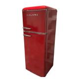 Galanz Household Retro Red Refrigerator Model: GLR76TRDER