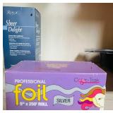 BS - Hair Lightening Kit with Foil, Mixing Bowl, Brush, and Measuring Cup