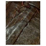 LR - Embroidered Elephant Textile Wall Hangings Set, 65-Inch Runner and Square Panel