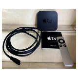 BS - Apple TV A1427 Digital Media Player with Remote, Power Cord, and Setup Guide