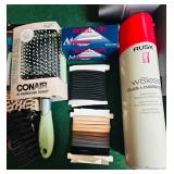 BS - Hair Styling Set with Lescolton Dryer, Brushes, Clips, and Accessories