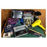 BS - Barber and Hair Stylist Tool Set with Drybar Dryer, Wahl Clippers, Capes, and Accessories