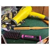 BS - Barber and Hair Stylist Tool Set with Drybar Dryer, Wahl Clippers, Capes, and Accessories