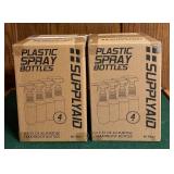 BS - Lot of 8 SUPPLYAID 32 oz Plastic Spray Bottles All-Purpose Leak-Proof