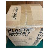 BS - Lot of 8 SUPPLYAID 32 oz Plastic Spray Bottles All-Purpose Leak-Proof