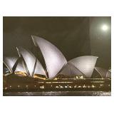 LR - Framed Photograph of Sydney Opera House at Night