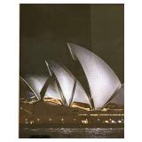 LR - Framed Photograph of Sydney Opera House at Night