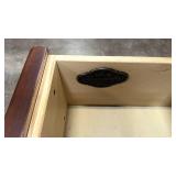 Bonvita Long dark wood dresser