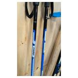 Epoke Telemark cross country skis, Kneissl cross country skis with Salomon and Aplina poles