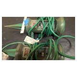 Pair of Xmas power strips