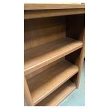 3 shelf engineered wood bookcase