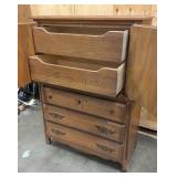 Vintage Wood Dresser